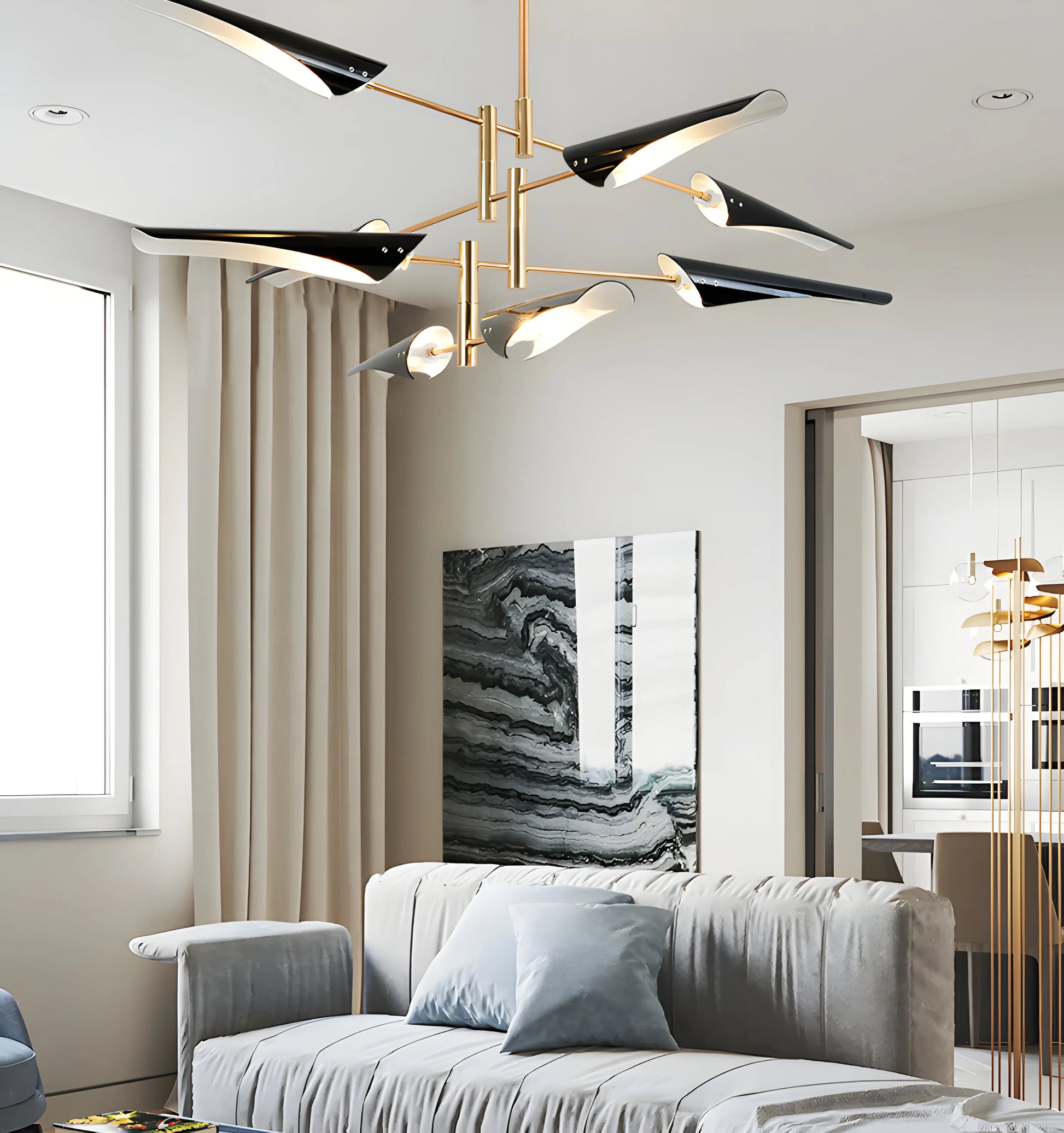 Abelon Chandelier - Yiarolight