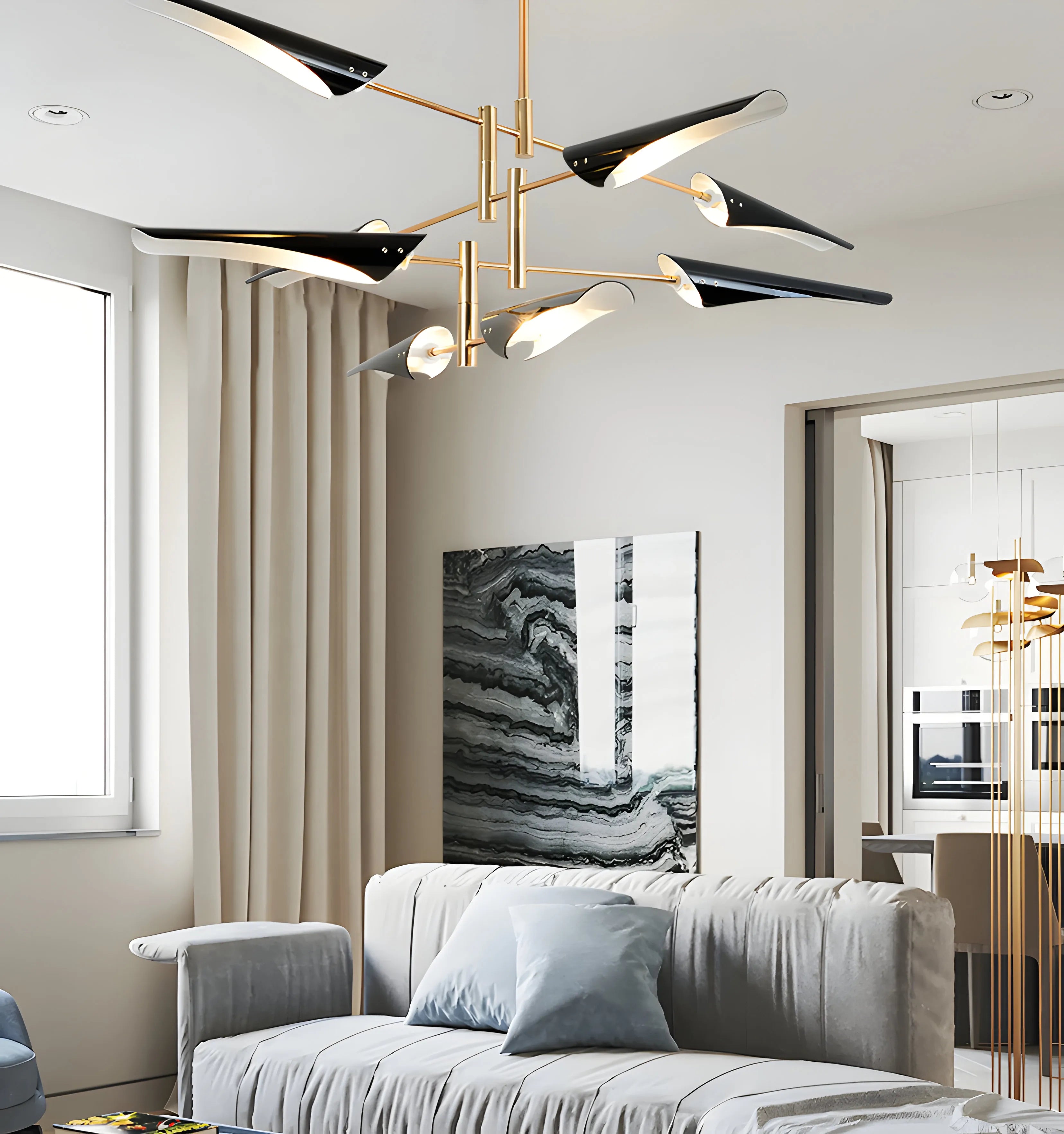 Abelon Chandelier - Yiarolight