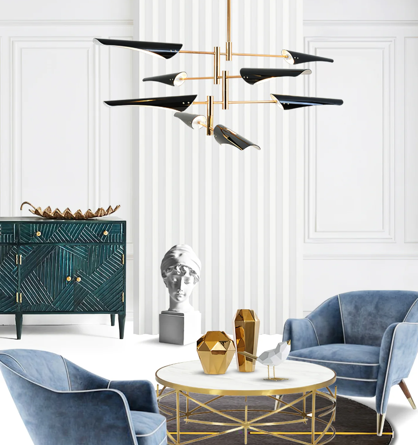 Abelon Chandelier - Yiarolight