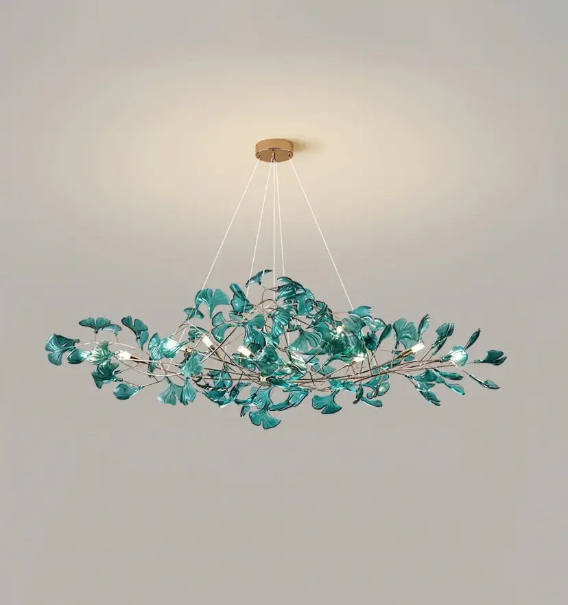 Acrylic Ginkgo Leaf Chandelier - Yiarolight