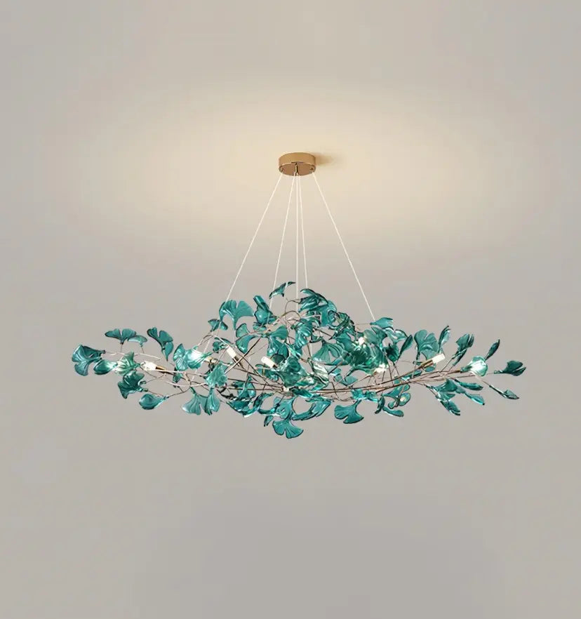 Acrylic Ginkgo Leaf Chandelier - Yiarolight