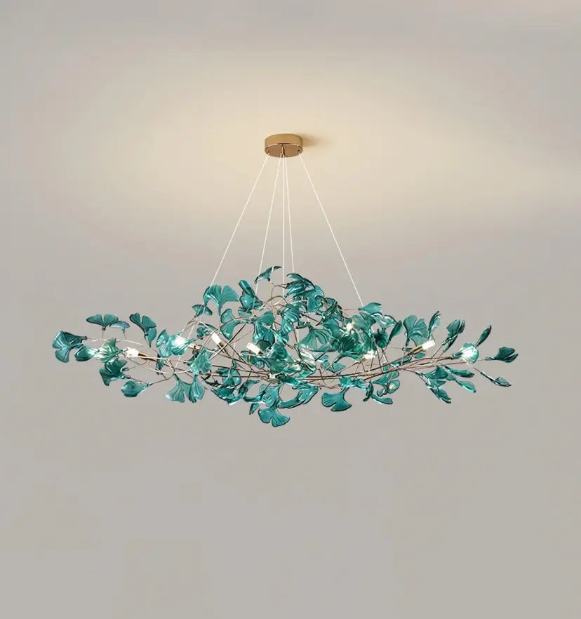 Acrylic Ginkgo Leaf Chandelier - Yiarolight