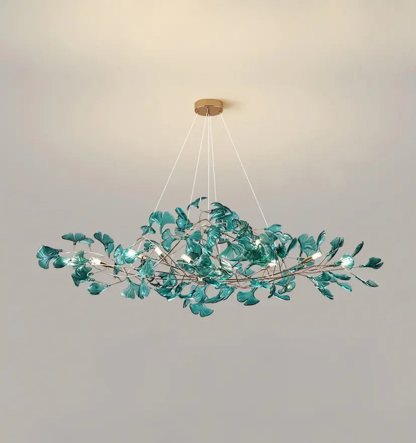 Acrylic Ginkgo Leaf Chandelier - Yiarolight