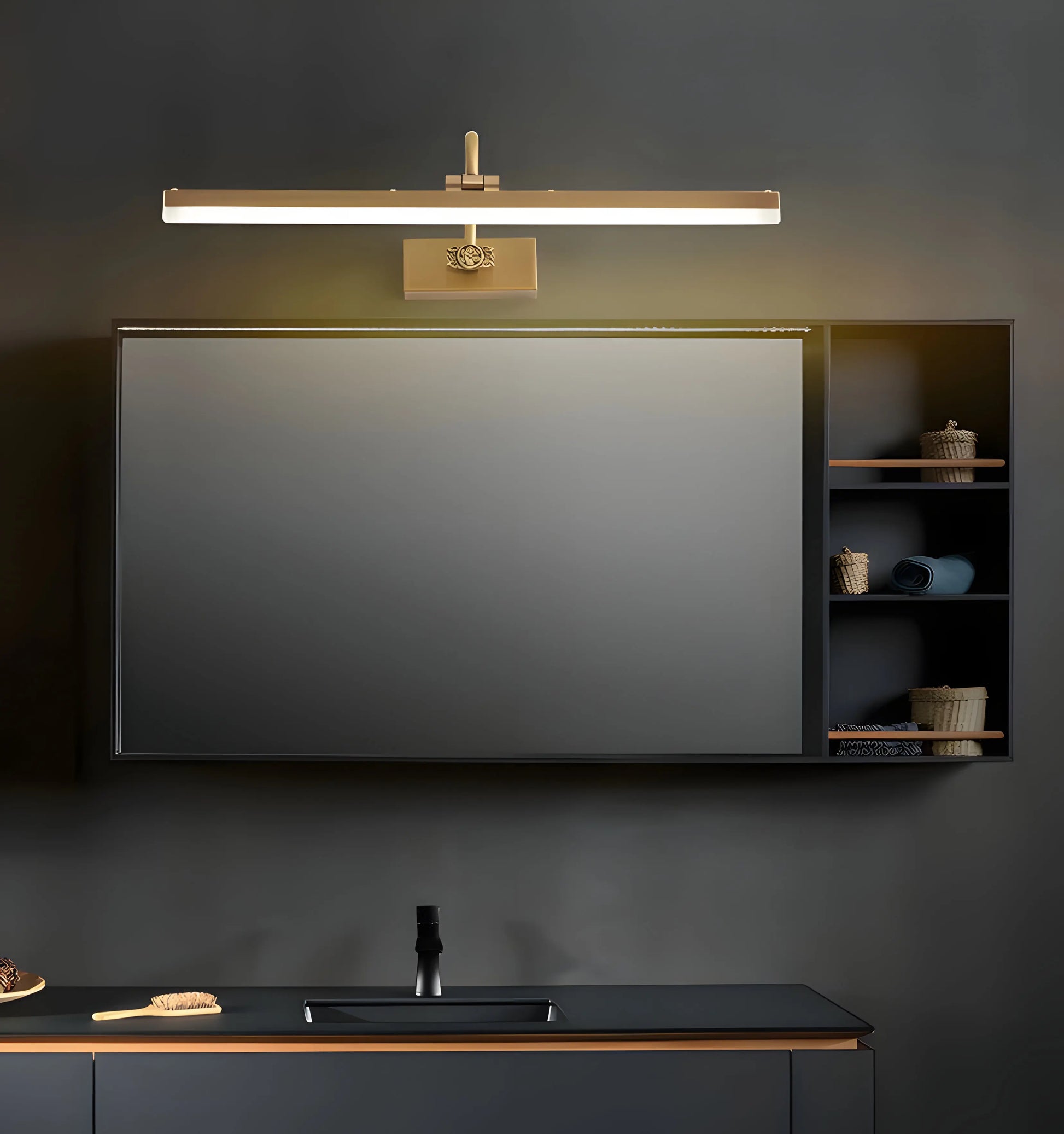 Adelaide Antler Brass Wall Lamp - Auraolight