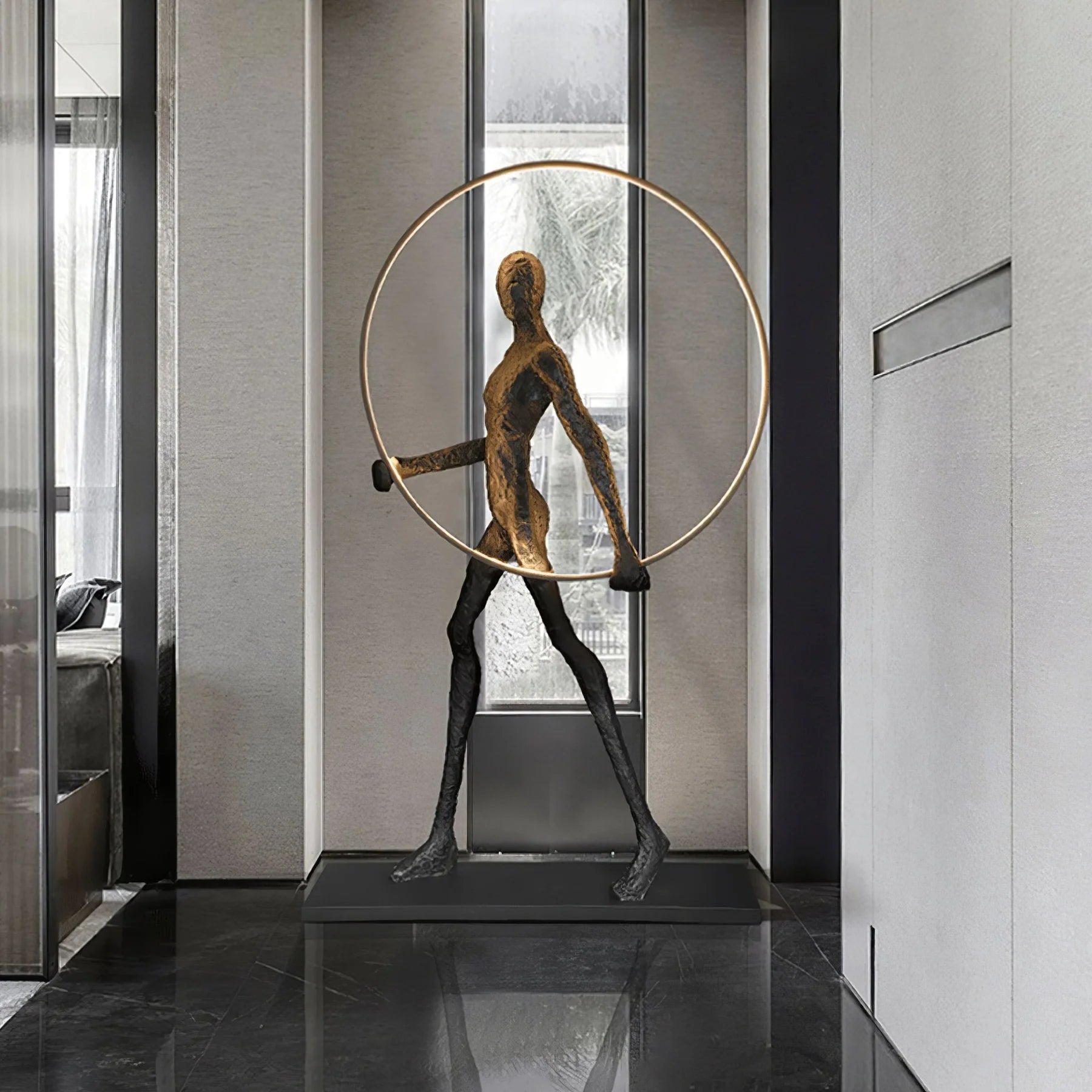 Aeon Sculpture Floor Lamp - Yiarolight