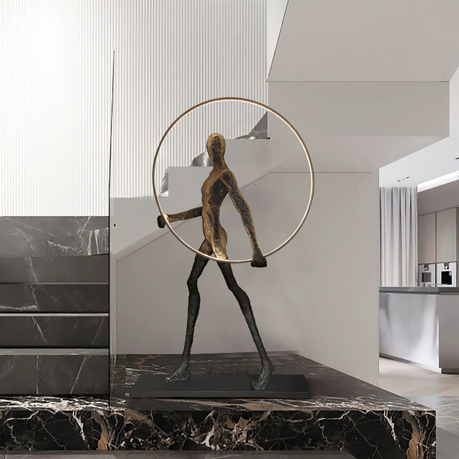 Aeon Sculpture Floor Lamp - Yiarolight