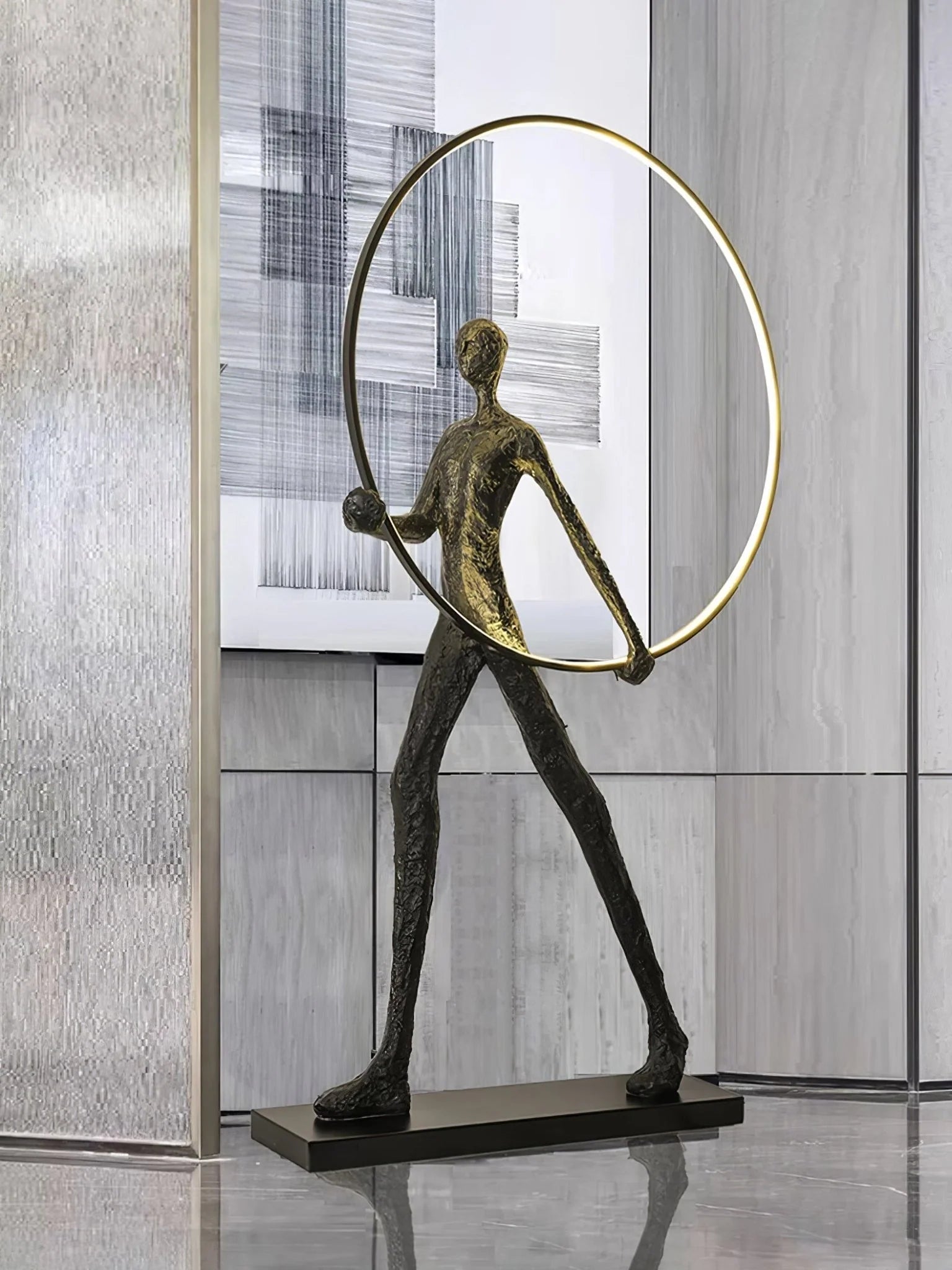 Aeon Sculpture Floor Lamp - Yiarolight