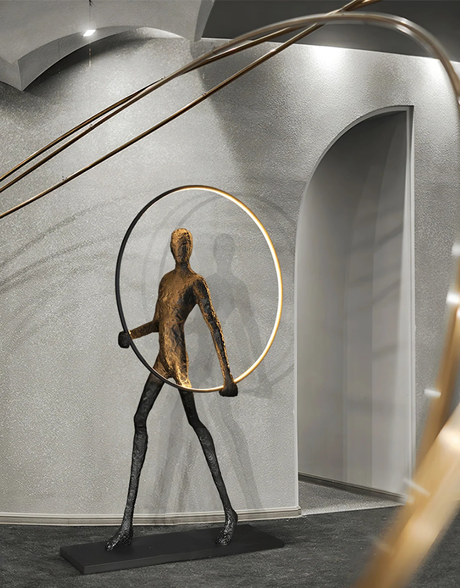 Aeon Sculpture Floor Lamp - Yiarolight