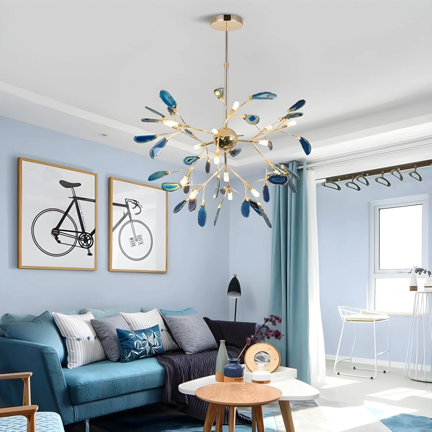Agate Flake Chandelier - Yiarolight