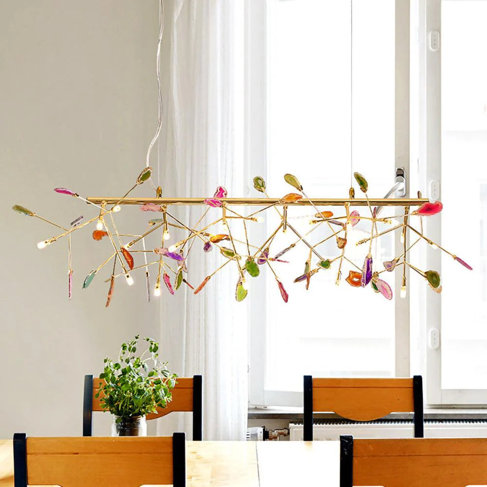 Agate Flake Chandelier - Yiarolight