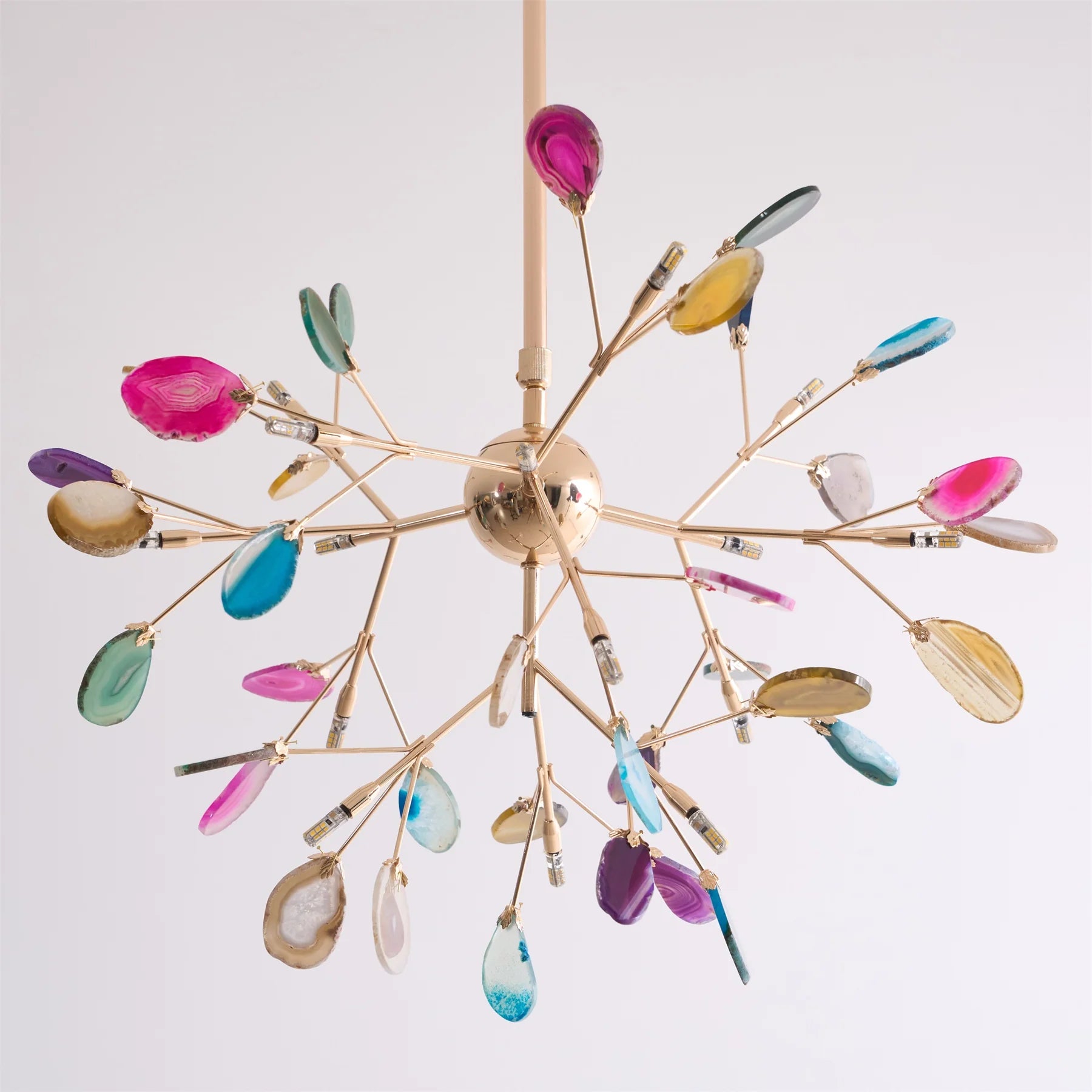 Agate Flake Chandelier - Yiarolight