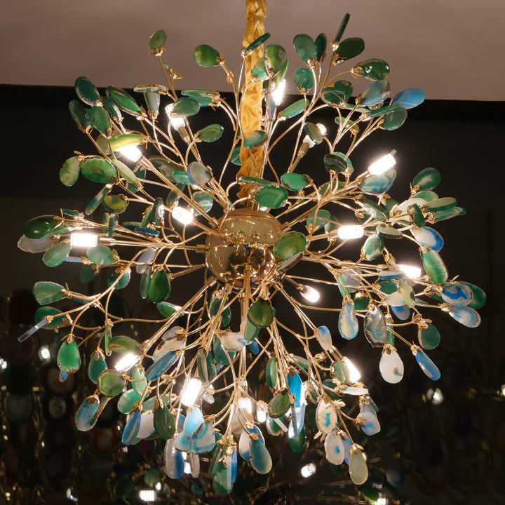 Agate Flake Chandelier - Yiarolight