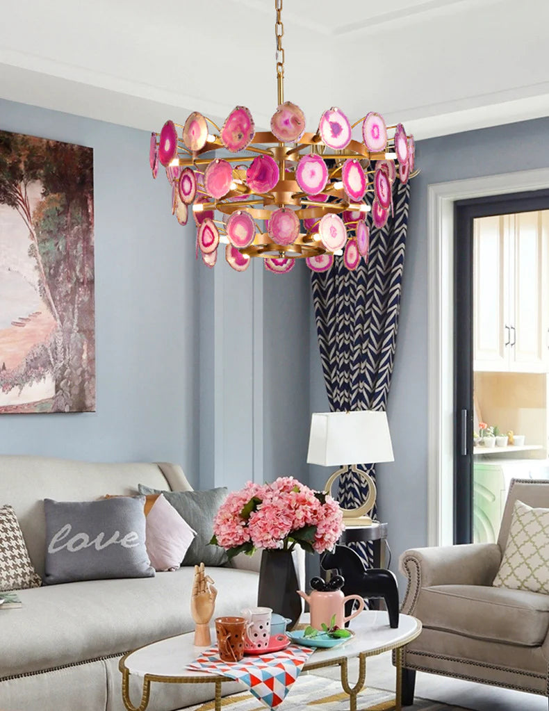 Agate Chandelier - Auraolight