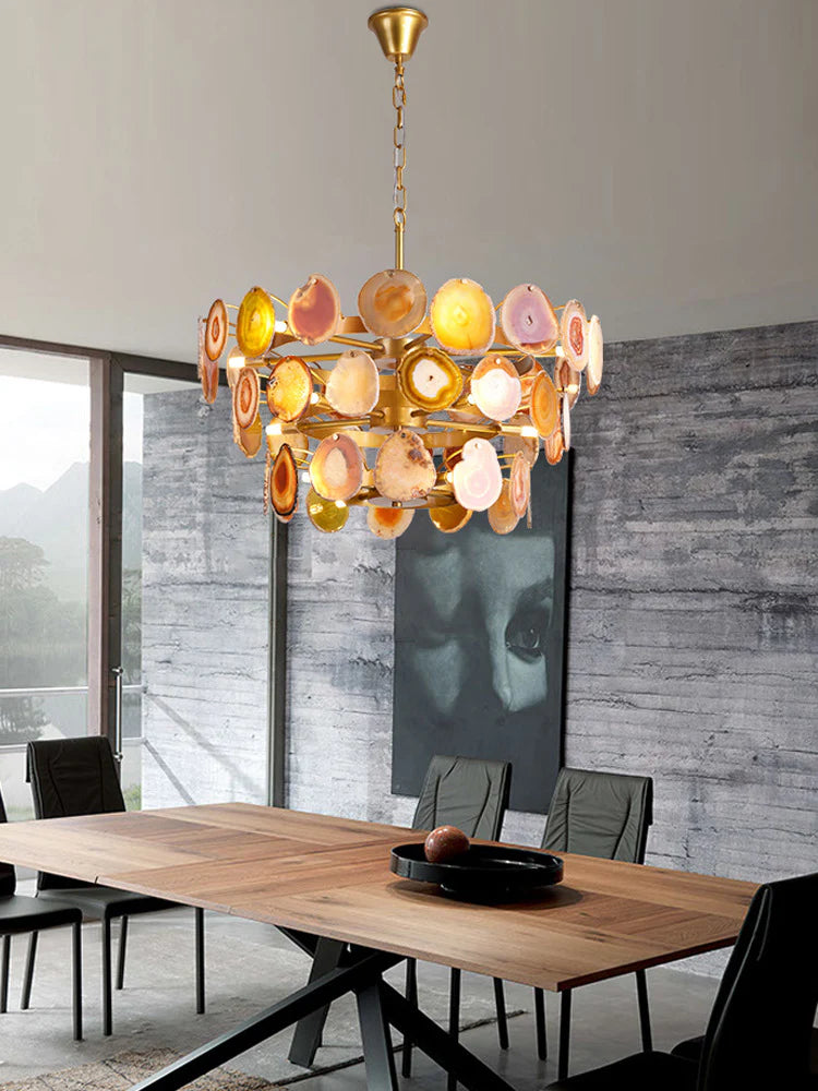 Agate Chandelier - Auraolight