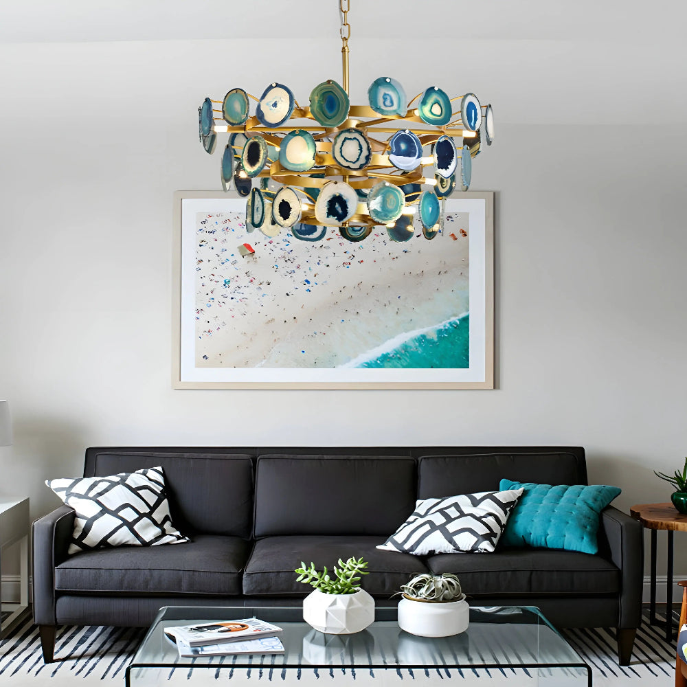 Agate Chandelier - Auraolight
