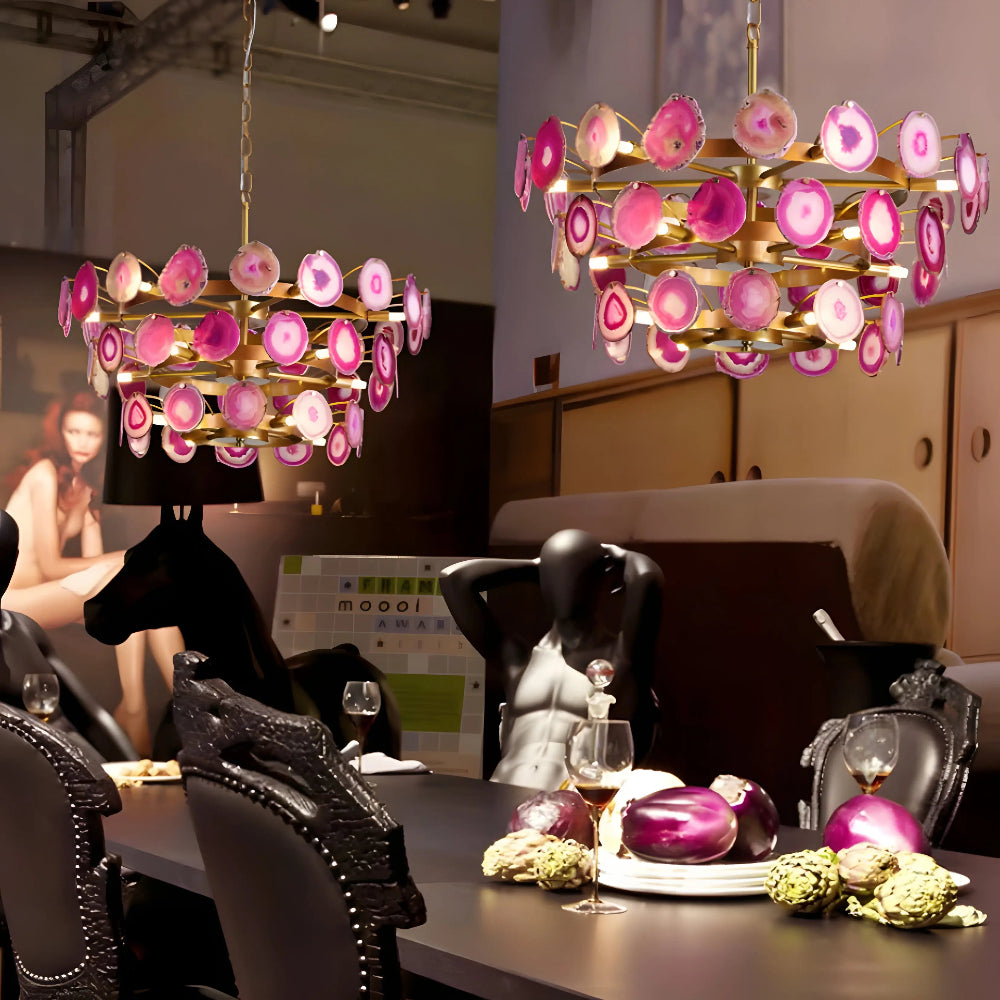 Agate Chandelier - Auraolight
