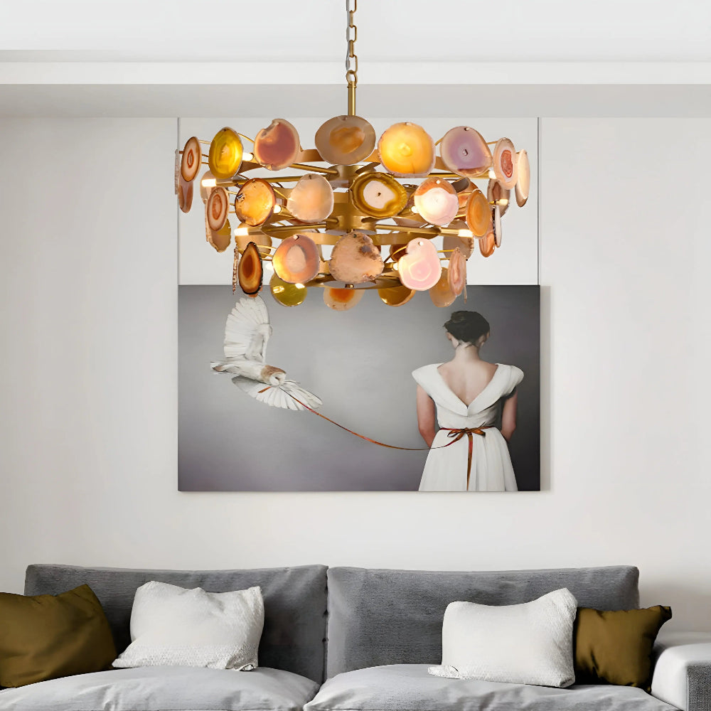 Agate Chandelier - Auraolight