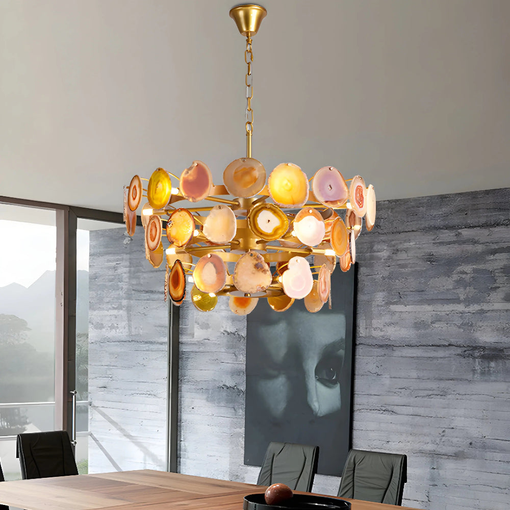 Agate Chandelier - Auraolight