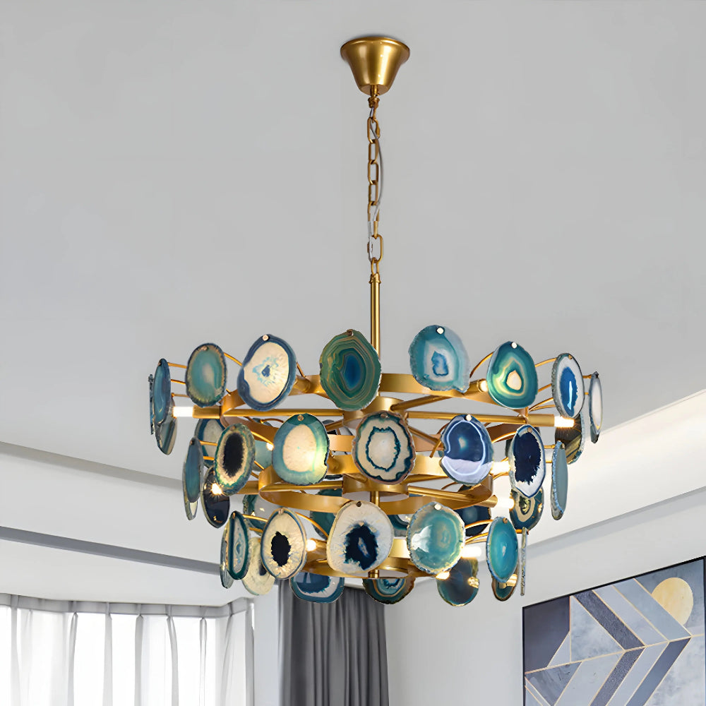 Agate Chandelier - Auraolight