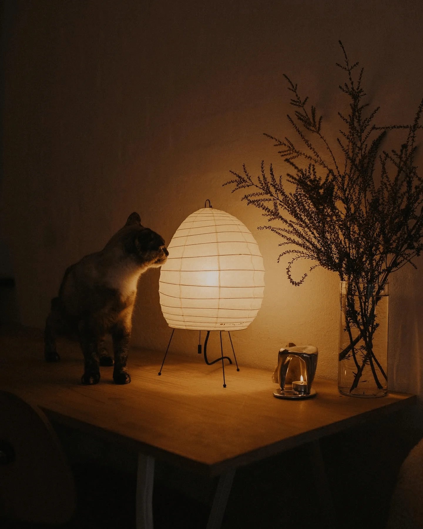 Washi Paper 1N Table Lamp - Yiarolight