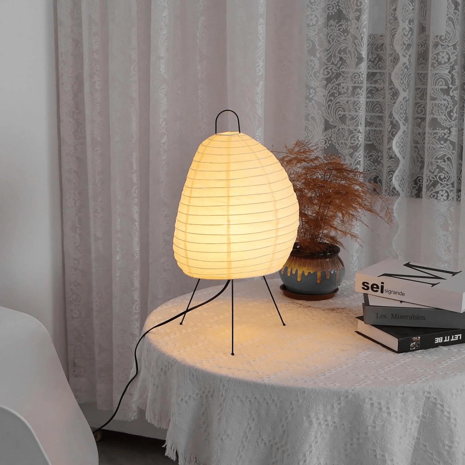 Washi Paper 1N Table Lamp - Yiarolight
