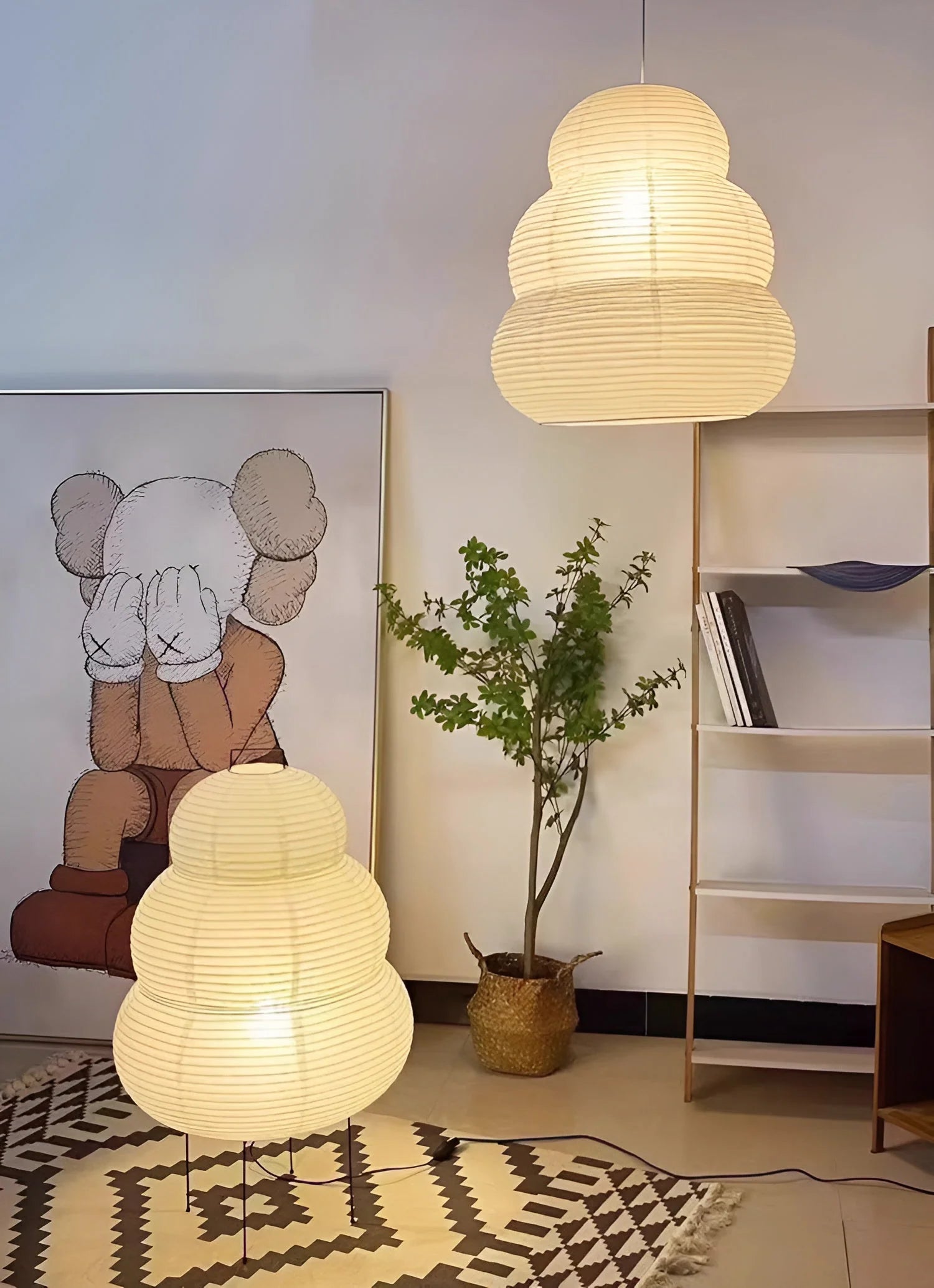 Washi Paper 24N Pendant Light - Yiarolight