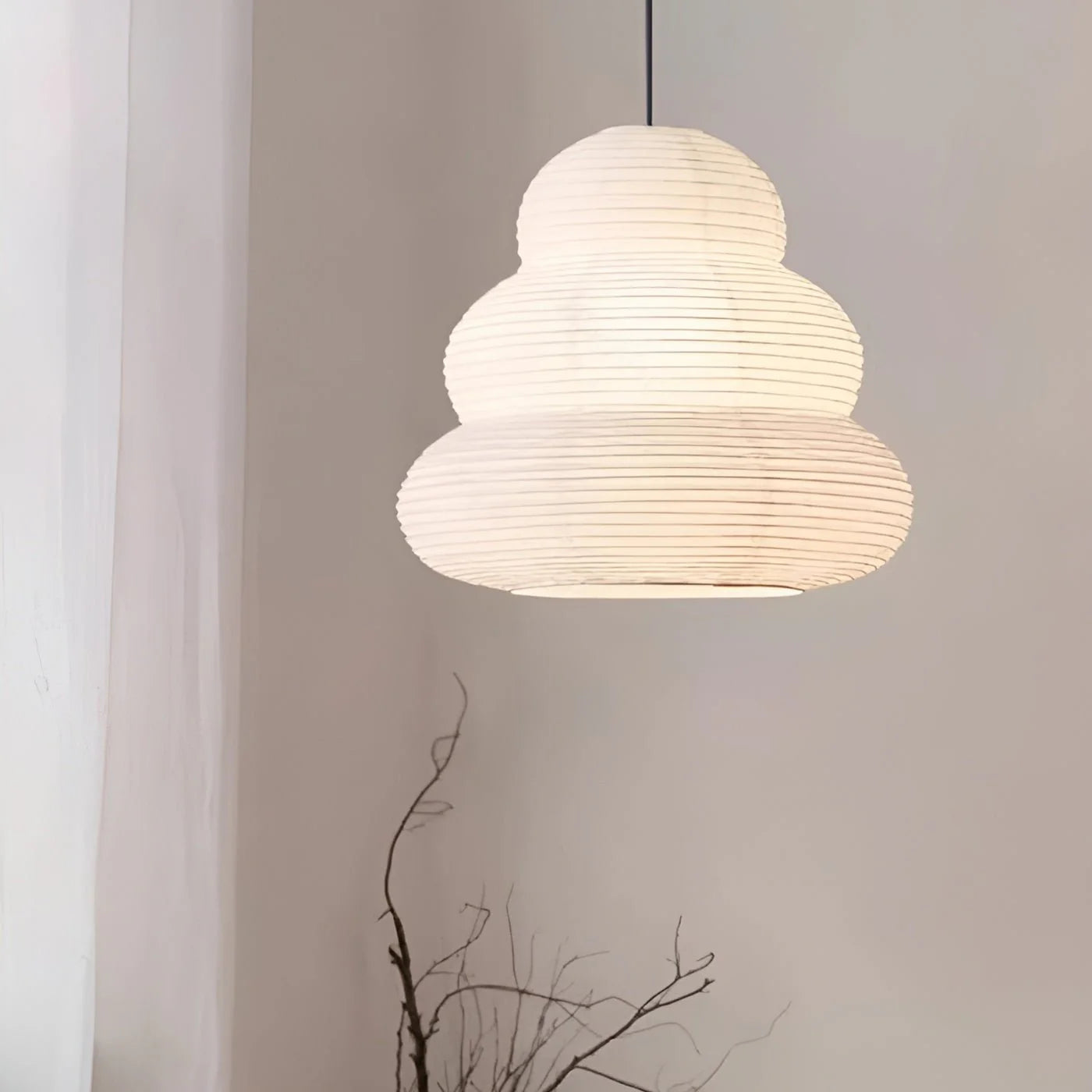 Washi Paper 24N Pendant Light - Yiarolight
