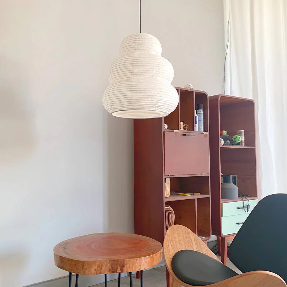 Washi Paper 24N Pendant Swag Light - Yiarolight