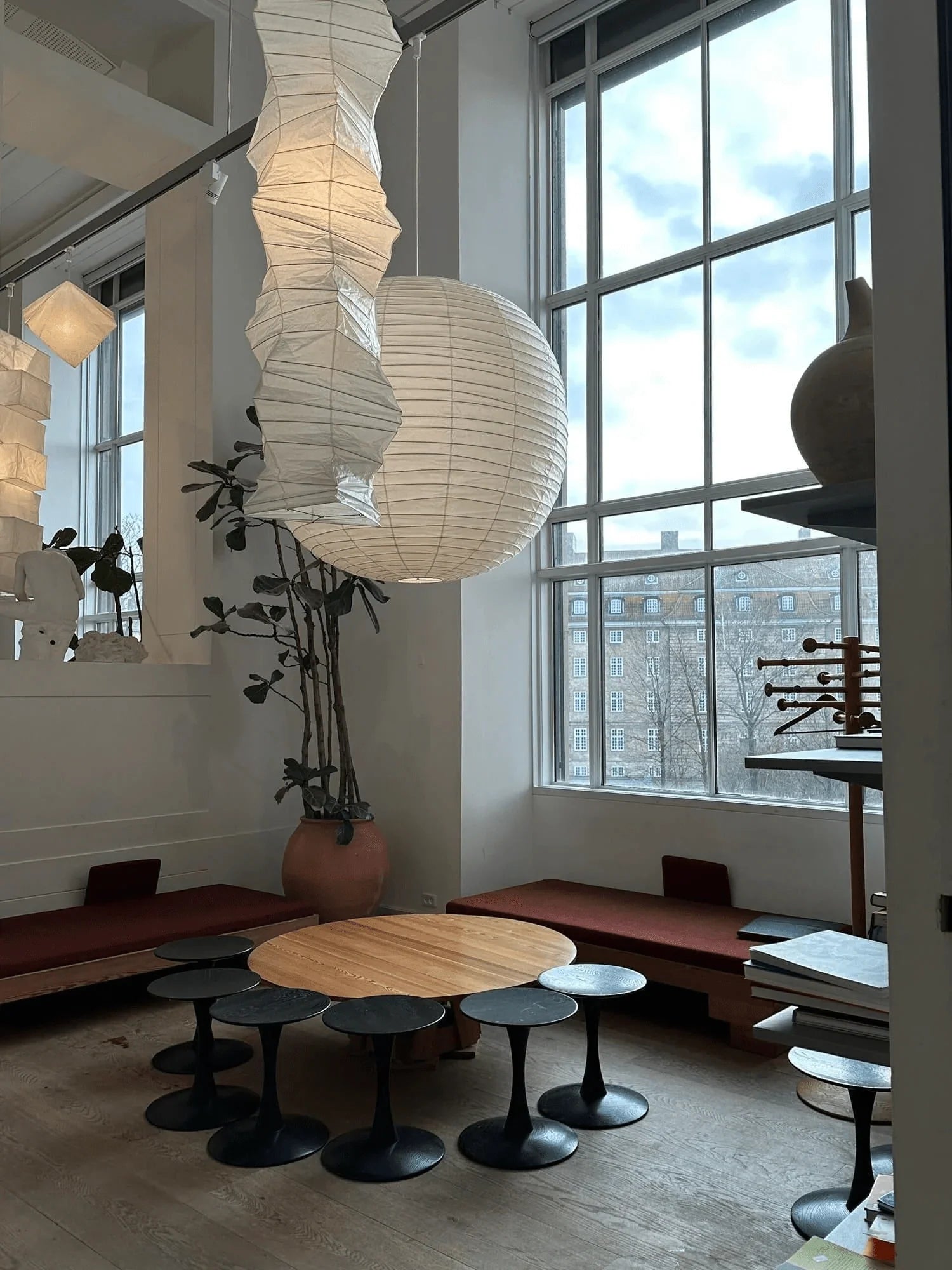 Washi Paper 33N Pendant Light - Yiarolight