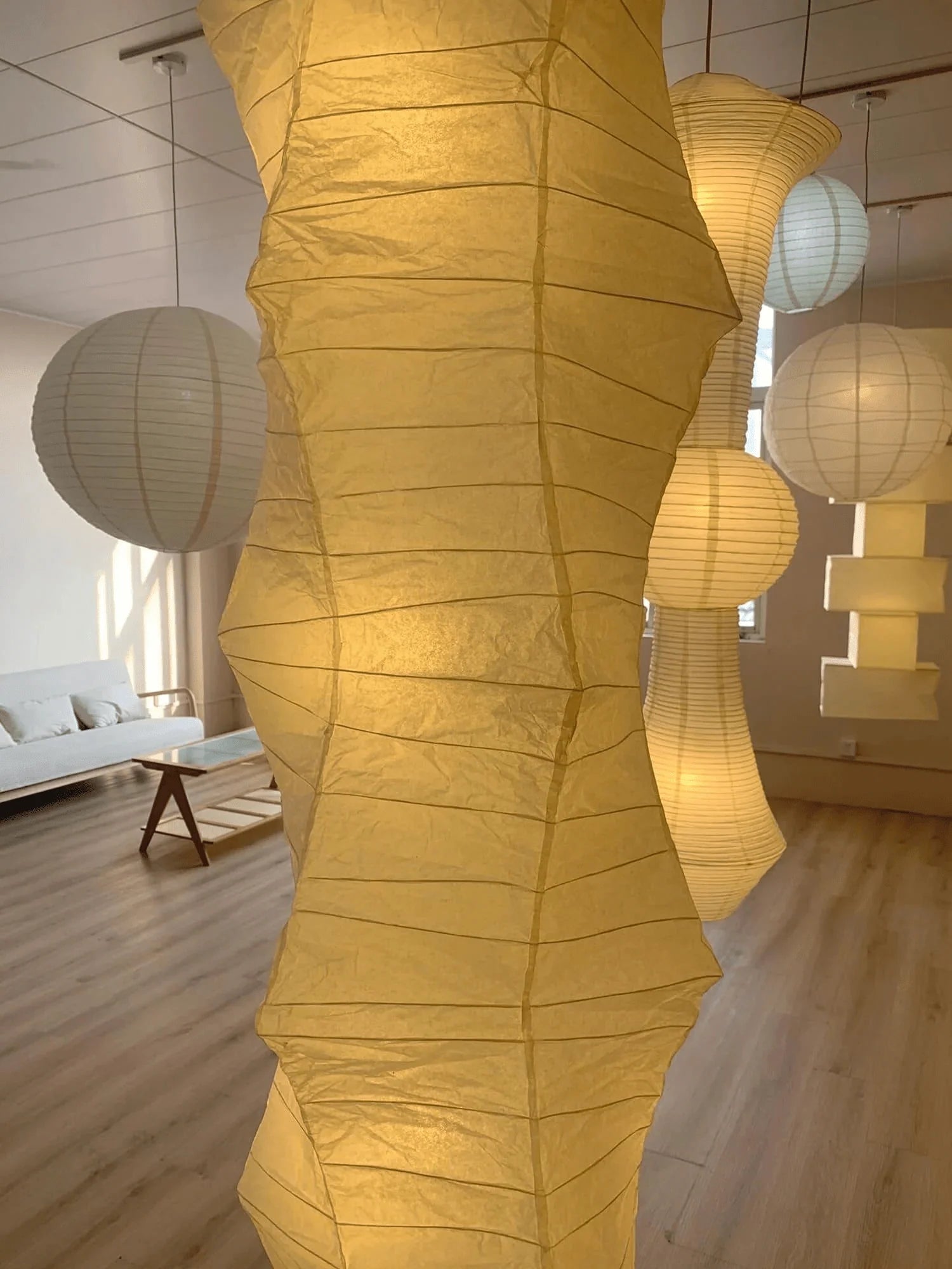 Washi Paper 33N Pendant Light - Yiarolight