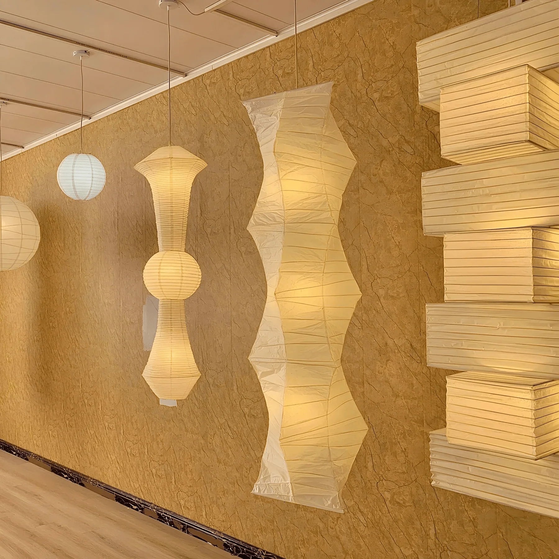 Washi Paper 33N Pendant Light - Yiarolight