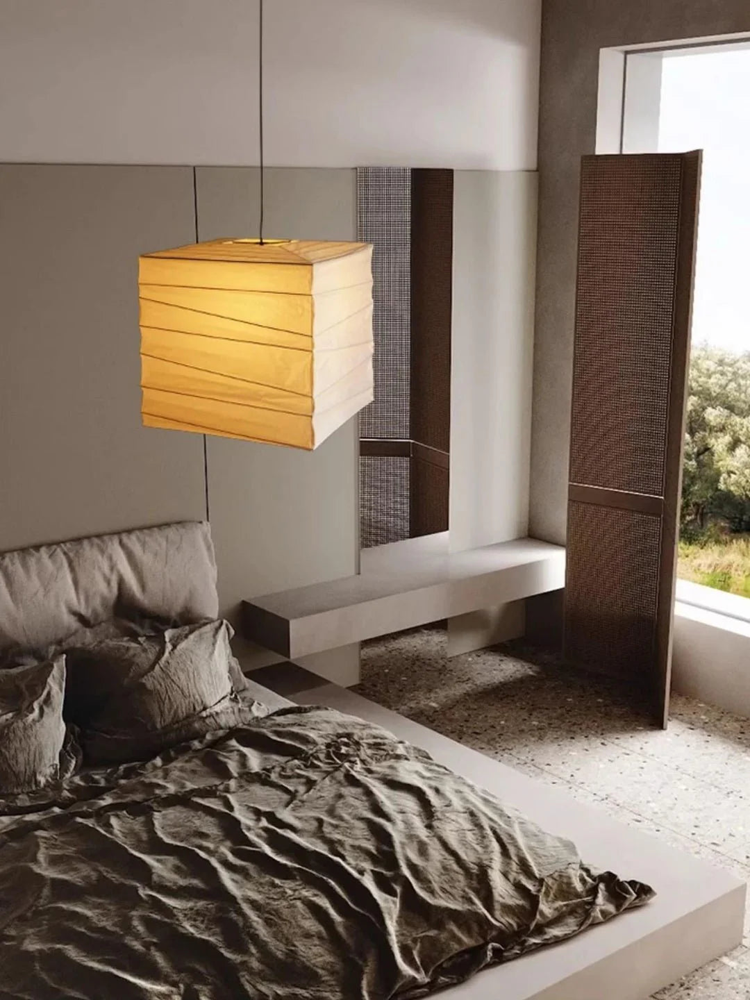 Washi Paper 33X 45X Pendant Lamp - Yiarolight