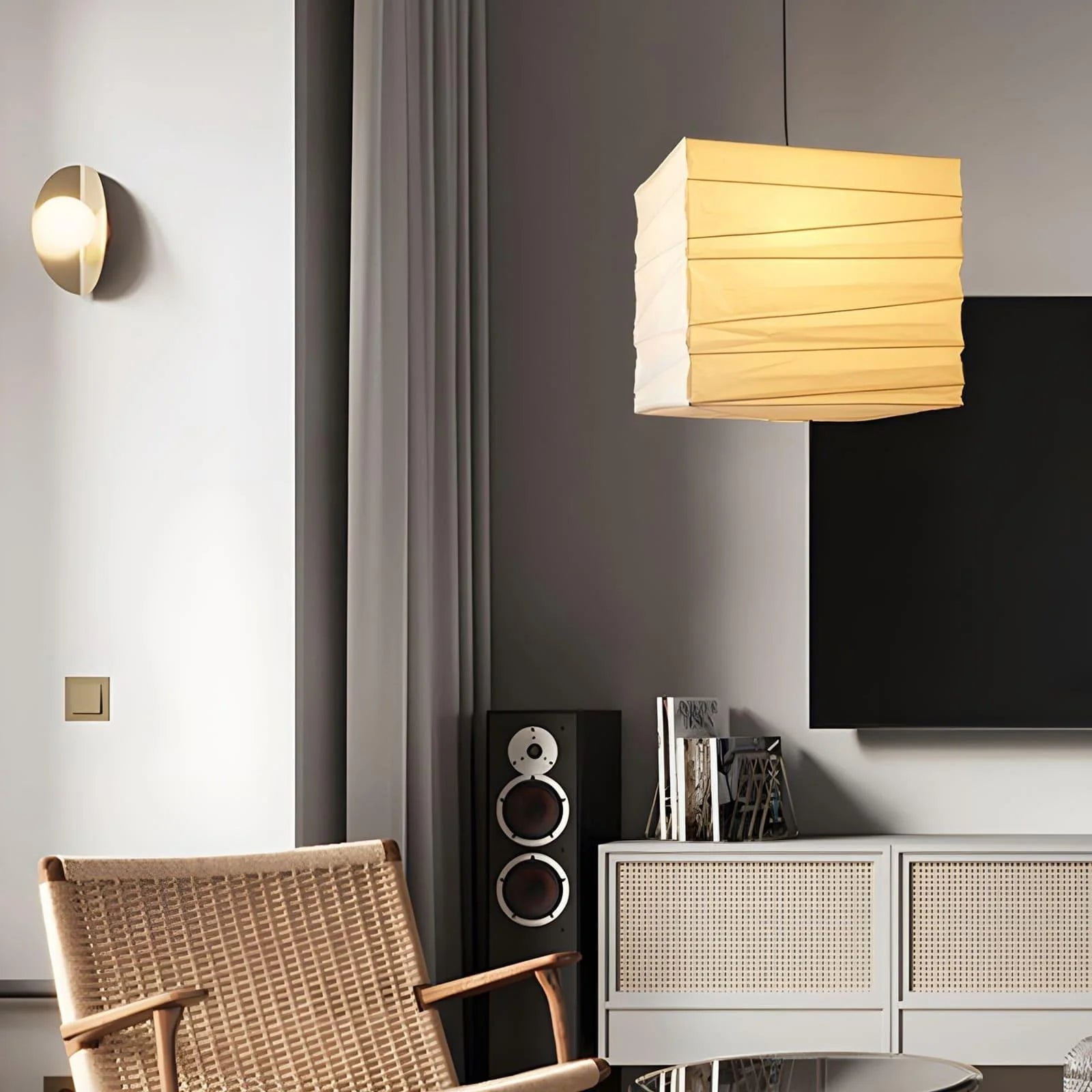 Washi Paper 33X 45X Pendant Lamp - Yiarolight