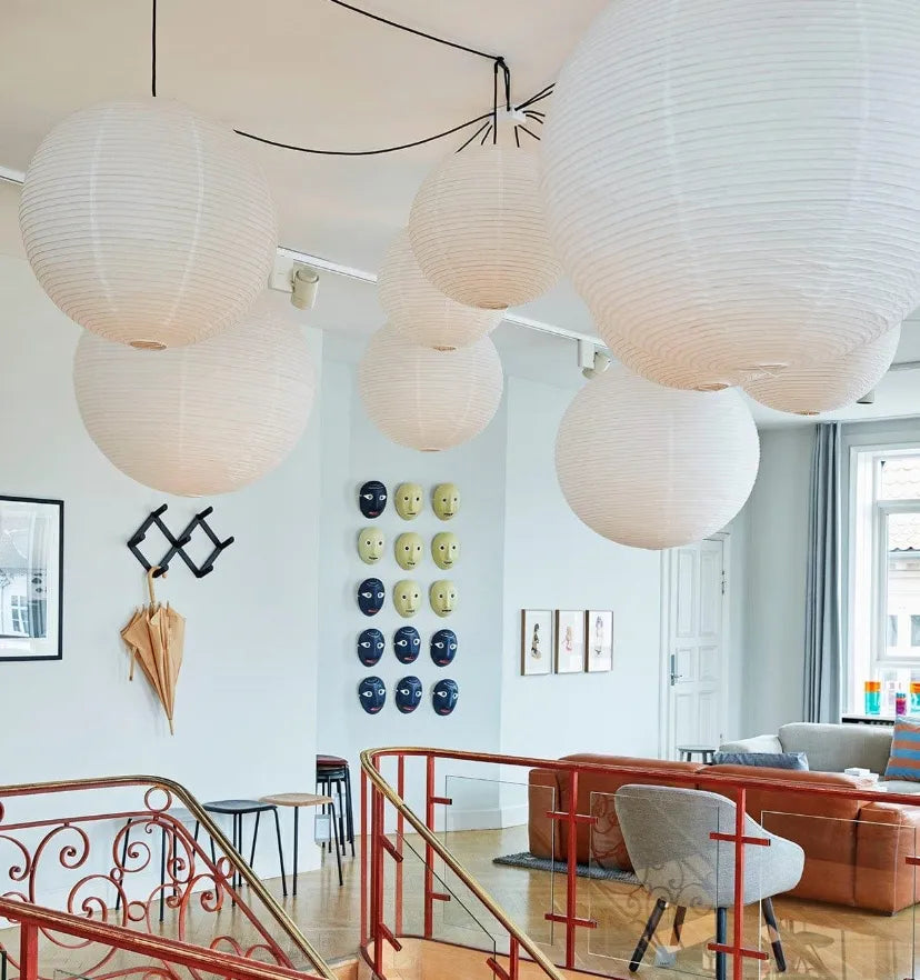 Washi Paper A Pendant Lamp - Yiarolight