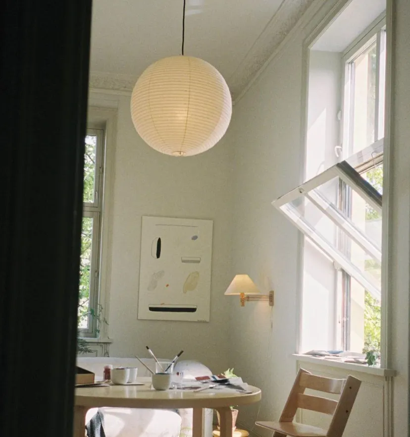 Washi Paper A Pendant Lamp - Yiarolight