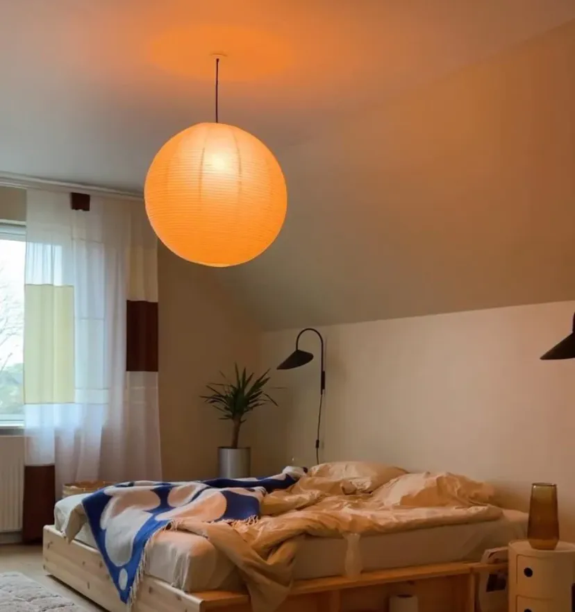 Washi Paper A Pendant Lamp - Yiarolight