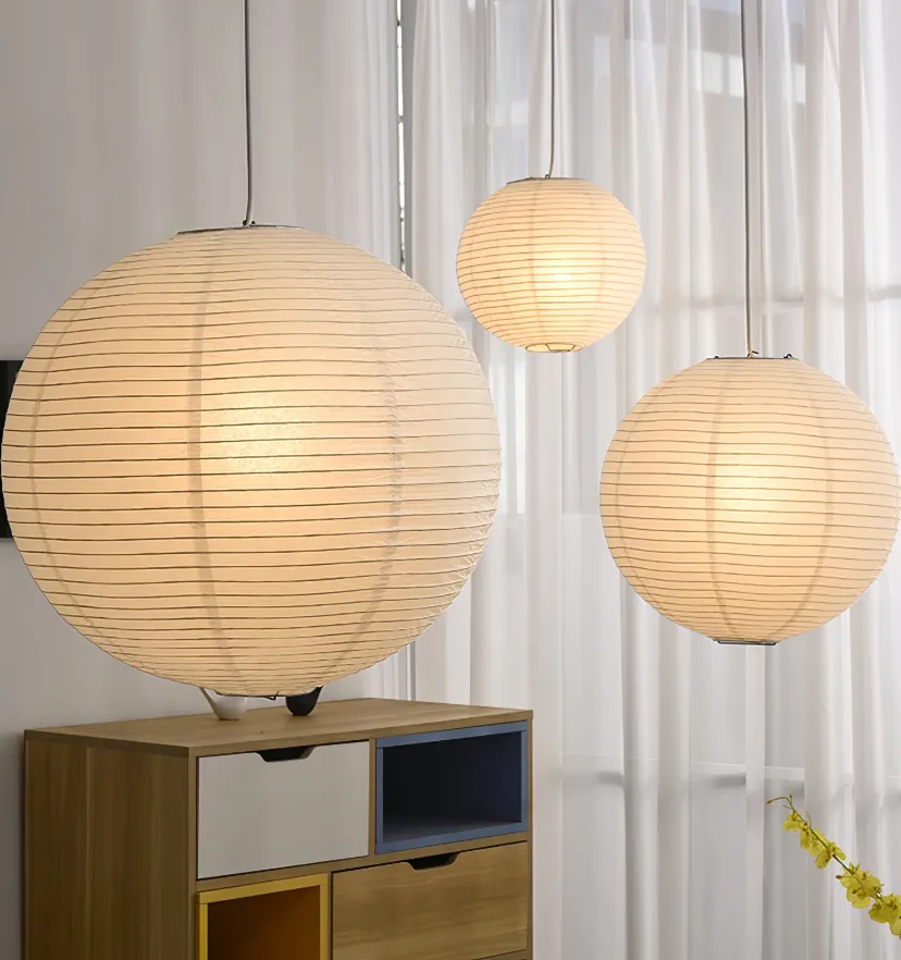 Washi Paper A Pendant Lamp - Yiarolight