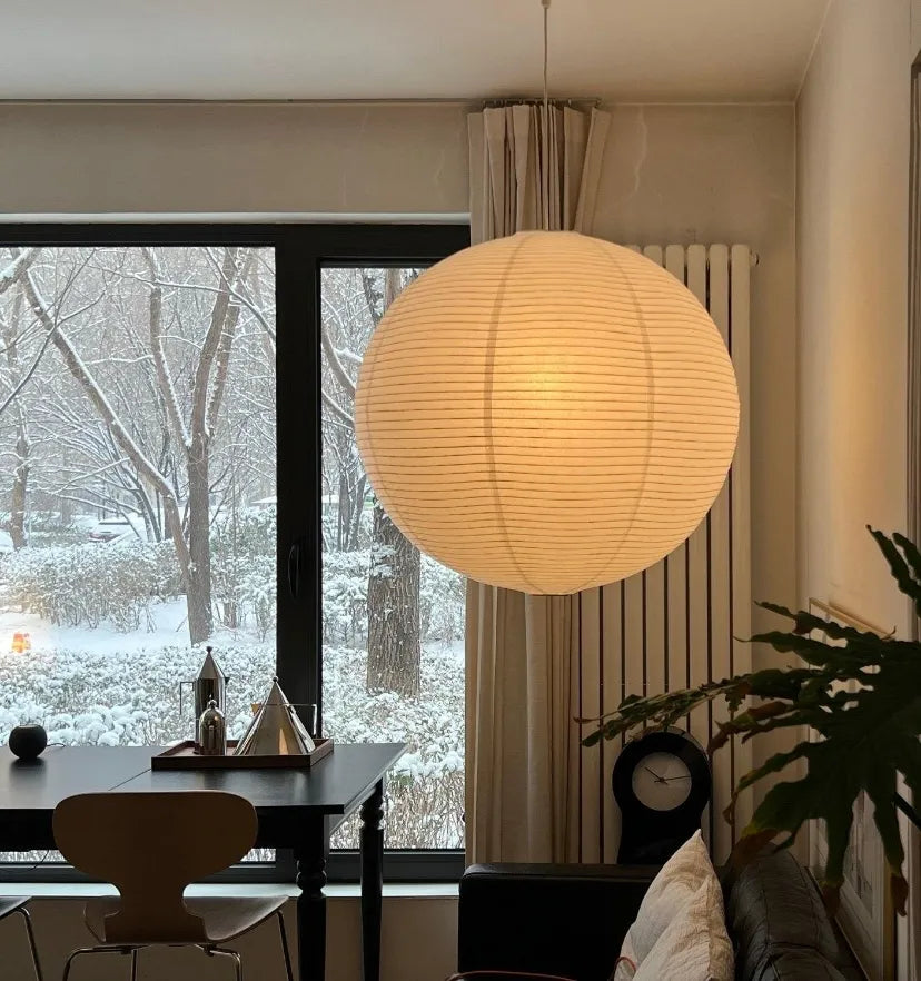 Washi Paper A Pendant Lamp - Yiarolight