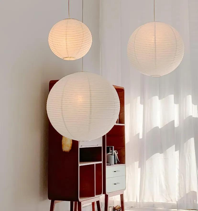 Washi Paper A Pendant Lamp - Yiarolight