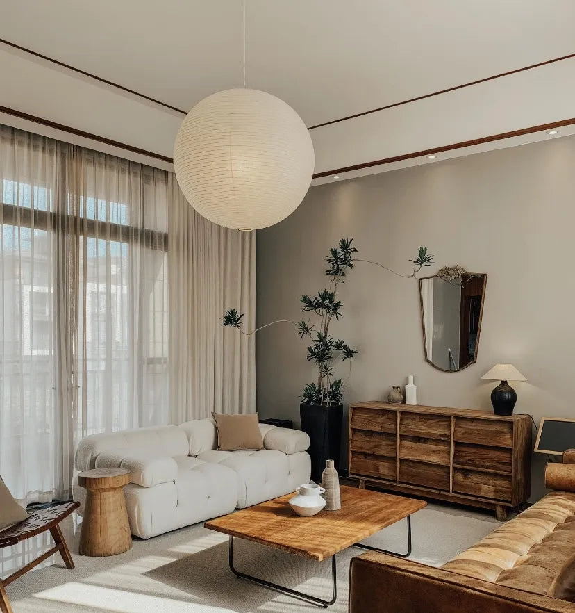 Washi Paper A Pendant Lamp - Yiarolight