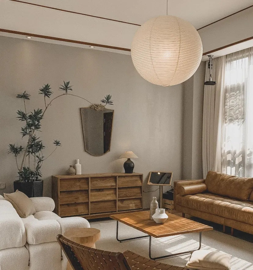 Washi Paper A Pendant Lamp - Yiarolight