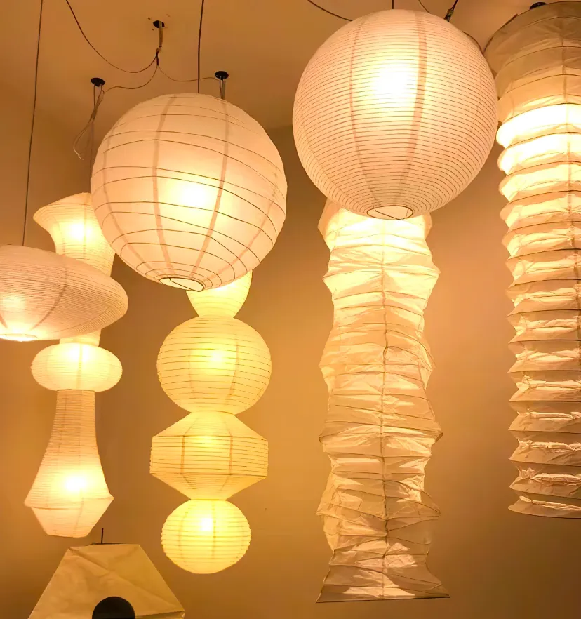 Washi Paper A Pendant Lamp - Yiarolight