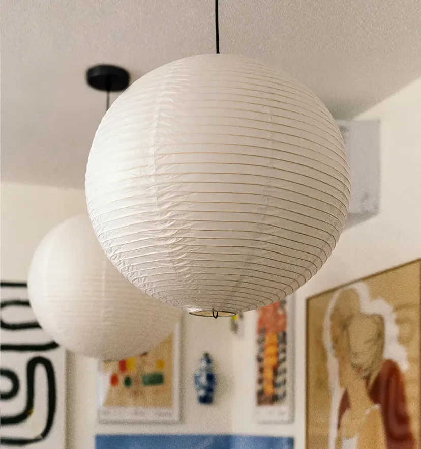 Washi Paper A Pendant Lamp - Yiarolight