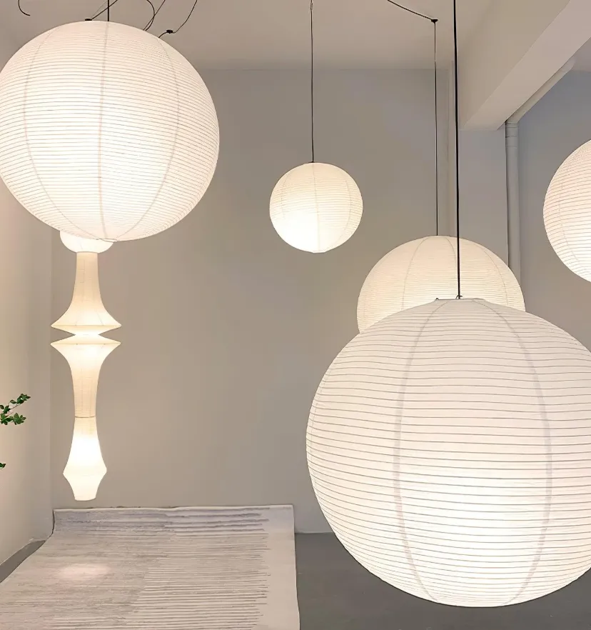 Washi Paper A Pendant Lamp - Yiarolight
