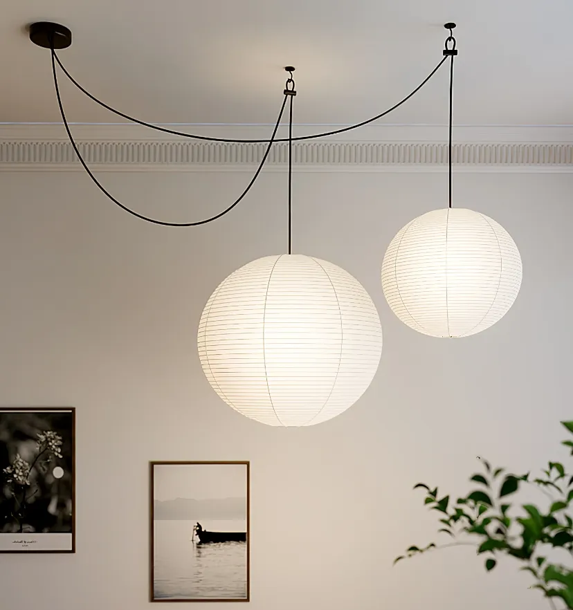 Washi Paper A Pendant Lamp - Yiarolight
