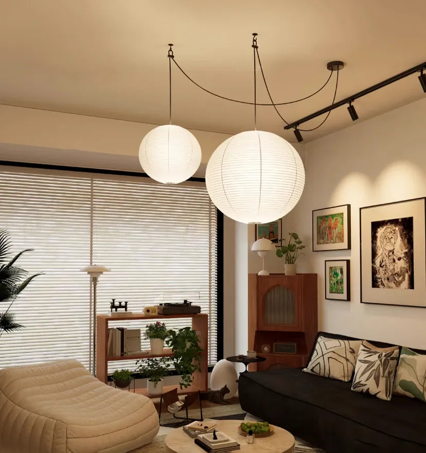 Washi Paper A Pendant Lamp - Yiarolight