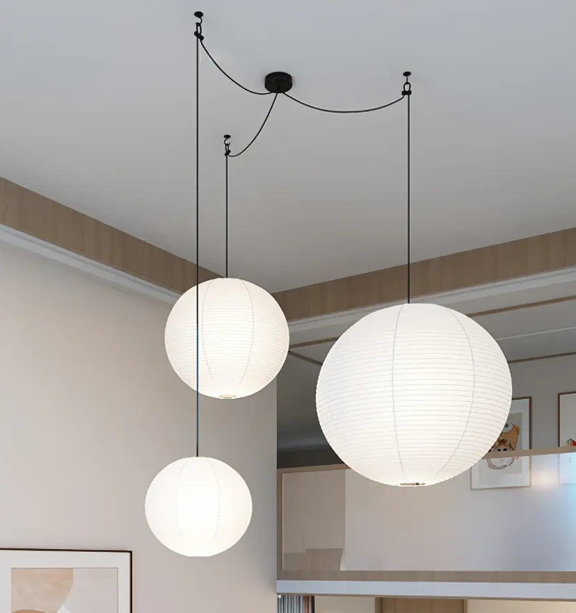 Washi Paper A Pendant Lamp - Yiarolight