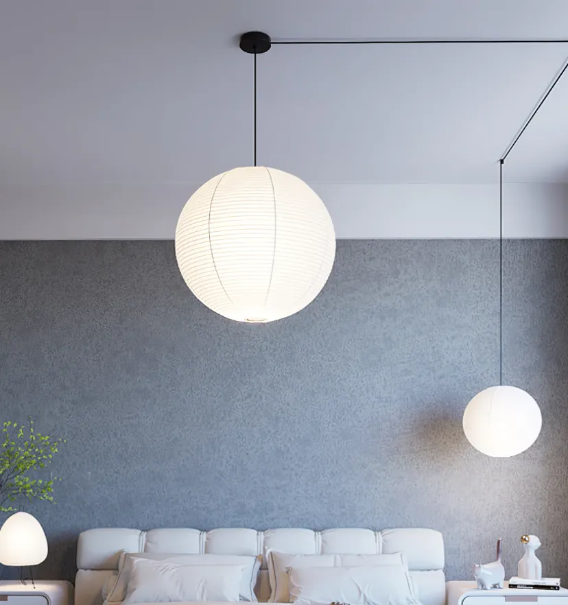 Washi Paper A Pendant Lamp - Yiarolight