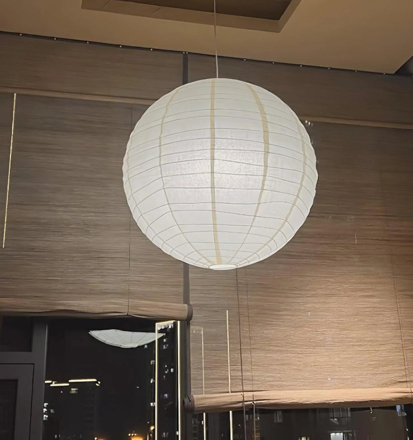 Washi Paper D Pendant Light - Yiarolight