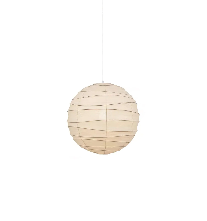 Washi Paper D Pendant Light - Yiarolight